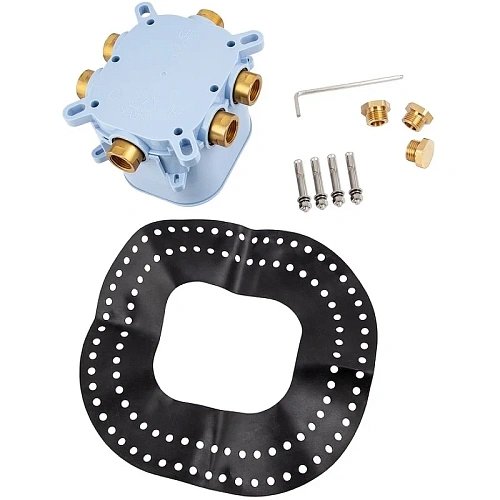 Смеситель для душа Kaiser Areva 08077 скрытый монтаж с термостатом, хром Смеситель для душа Kaiser Areva 08077 скрытый монтаж с термостатом, хром