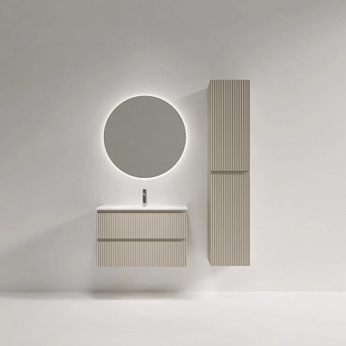 Тумба под раковину SANCOS Snob SNR80/39CE R 790х390х500 Beige Soft подвесная Тумба под раковину SANCOS Snob SNR80/39CE R 790х390х500 Beige Soft подвесная