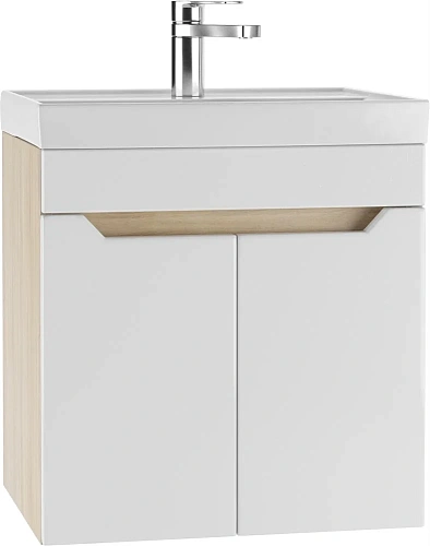 Тумба с раковиной DIWO Архангельск 50 дуб сонома, подвесная 569688 Тумба с раковиной DIWO Архангельск 50 дуб сонома, подвесная 569688