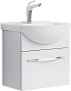 Тумба под раковину AQWELLA Allegro 50см Agr.01.05/1 подвесная, белая