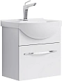 Тумба под раковину AQWELLA Allegro 50см Agr.01.05/1 подвесная, белая Тумба под раковину AQWELLA Allegro 50см Agr.01.05/1 подвесная, белая