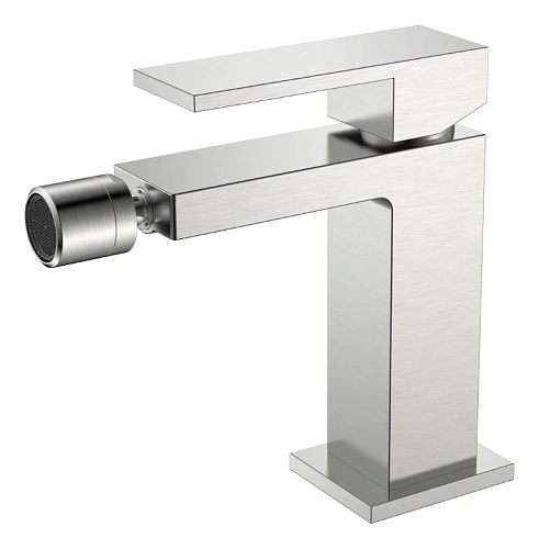 Смеситель для биде Boheme Qubic Brushed Nickel 476-NB Смеситель для биде Boheme Qubic Brushed Nickel 476-NB