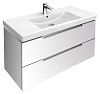 Картинка анонса товара «тумба с раковиной villeroy &amp; boch subway 2.0 a69700dh + 7175a001 (a697 00 dh+7175 a0 01) glossy whit a69700dh+7175a001»