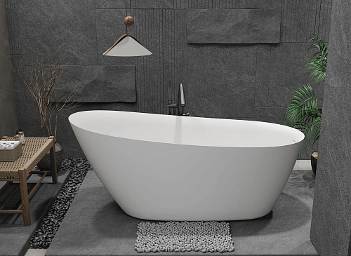 Ванна отдельностоящая AQUAme AQM3503MW белый Ванна отдельностоящая AQUAme AQM3503MW белый