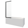 Шторка на ванну BERGES RIVER S Slider Black 980 065015 Шторка на ванну BERGES RIVER S Slider Black 980 065015