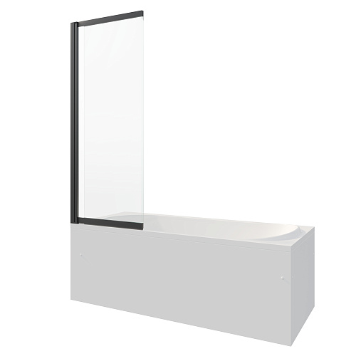 Шторка на ванну BERGES RIVER S Slider Black 980 065015 Шторка на ванну BERGES RIVER S Slider Black 980 065015