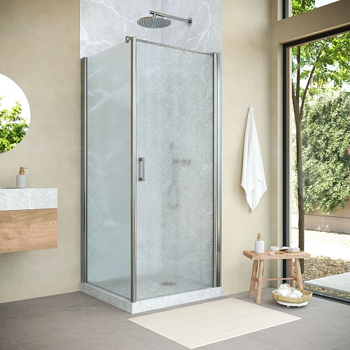 Душевой уголок Vegas-glass EP-Fis NOVO h2000 90*120 04 02 R 900x1200 мм, профиль никель, стекло шиншилла Душевой уголок Vegas-glass EP-Fis NOVO h2000 90*120 04 02 R 900x1200 мм, профиль никель, стекло шиншилла