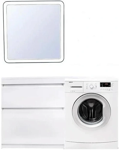 Тумба под раковину Style Line Даллас 140, 2 ящика, Люкс белая, PLUS СС-00002273 Тумба под раковину Style Line Даллас 140, 2 ящика, Люкс белая, PLUS СС-00002273