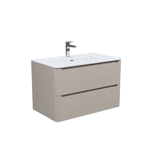 Тумба с раковиной IDDIS Edifice (EDI80C0i95K) подвесная, 80 см, капучино Тумба с раковиной IDDIS Edifice (EDI80C0i95K) подвесная, 80 см, капучино