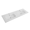 Картинка анонса товара «раковина cezares czr-8095-140-2 с двумя чашами белый 1410x460 керамика»