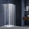 Картинка анонса товара «душевой уголок vincea alpha vsq-3al900cl, 900x900, хром, стекло прозрачное»