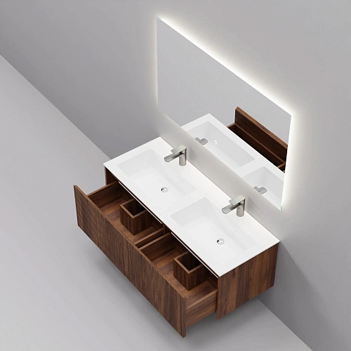 Комплект мебели ArtDecco Camilla 120 ACM12W22D1MF черный орех Комплект мебели ArtDecco Camilla 120 ACM12W22D1MF черный орех