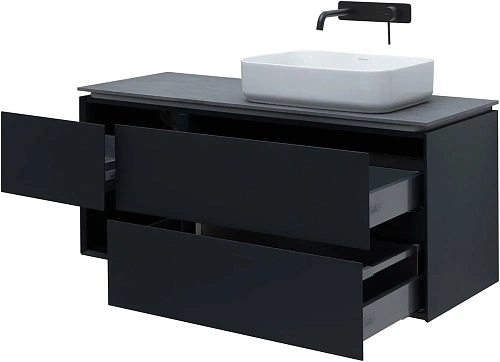 Тумба под раковину Allen Brau Infinity 120 1.21007.AM R антрацит матовый Тумба под раковину Allen Brau Infinity 120 1.21007.AM R антрацит матовый
