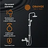Душевая система Orange Aristo M19-933w с изливом, белый Душевая система Orange Aristo M19-933w с изливом, белый