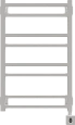 Полотенцесушитель электрический EWRIKA Кассандра Pg 80x50 R, белый 510366 Полотенцесушитель электрический EWRIKA Кассандра Pg 80x50 R, белый 510366