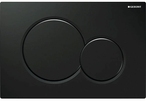 Клавиша смыва Geberit 115.770.DW.5 Sigma 01 пластик, черная Клавиша смыва Geberit 115.770.DW.5 Sigma 01 пластик, черная