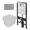 Картинка анонса товара «комплект унитаза d&amp;k ds1511606 dt1516016 с инсталляцией di8055119 и клавишей смыва db1519001»