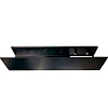 Полка Aquanet Магнум Н 50x12 черная матовая, с крючками 00341533 Полка Aquanet Магнум Н 50x12 черная матовая, с крючками 00341533