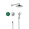 Душевая система Hansgrohe ShowerSelect S, хром 27297000 скрытого монтажа с термостатом