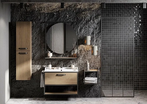 Тумба под раковину Aquaton Лофт Фабрик 80 дуб кантри 1A242401LTDY0 Тумба под раковину Aquaton Лофт Фабрик 80 дуб кантри 1A242401LTDY0