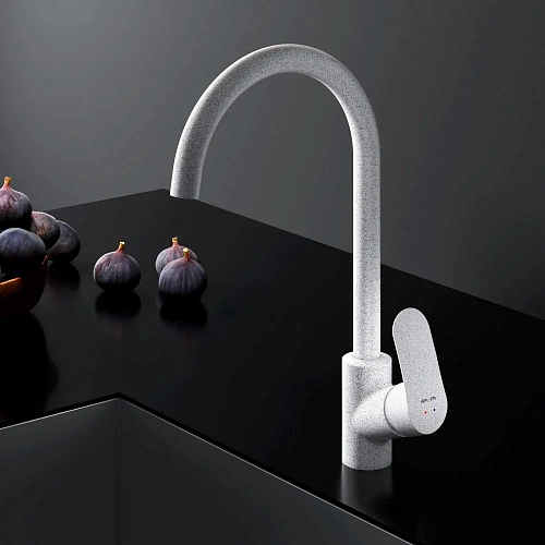 Смеситель для кухни AM.PM Like F8007133 элегантный белый Смеситель для кухни AM.PM Like F8007133 элегантный белый