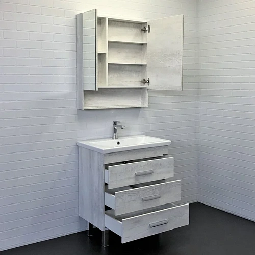 Тумба с раковиной Comforty Никосия-70Н 00-00005793 дуб белый раковина Como 70 Тумба с раковиной Comforty Никосия-70Н 00-00005793 дуб белый раковина Como 70