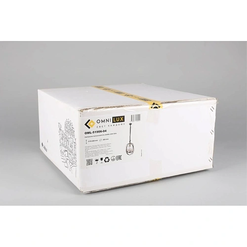 Светильник подвесной Omnilux Leporano OML-51906-04 Светильник подвесной Omnilux Leporano OML-51906-04