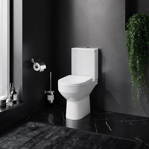 Унитаз напольный AM.PM Spirit 2.0 C708607SC компакт с сиденьем микролифт V2.0 Унитаз напольный AM.PM Spirit 2.0 C708607SC компакт с сиденьем микролифт V2.0