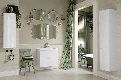 Шкаф-пенал Cersanit EASY 35 белый (P-SL-EAS/Wh) Шкаф-пенал Cersanit EASY 35 белый (P-SL-EAS/Wh)