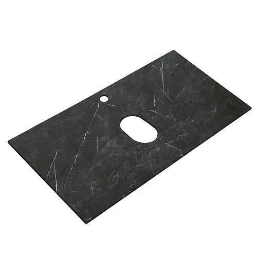 Столешница CEZARES SLD-80/48-MNO 816x490 из керамогранита Marmo Nero Opaco Столешница CEZARES SLD-80/48-MNO 816x490 из керамогранита Marmo Nero Opaco