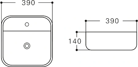 Раковина STWORKI City 2 211281 Раковина STWORKI City 2 211281