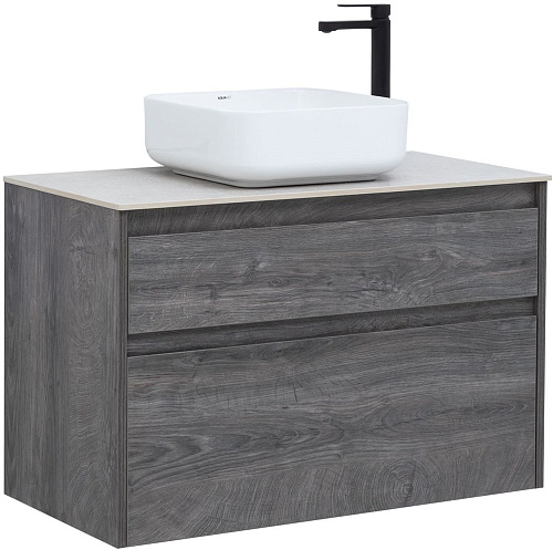 Тумба под раковину Aquanet Nova Lite 90 дуб рошелье (2 ящика) 00242267 Тумба под раковину Aquanet Nova Lite 90 дуб рошелье (2 ящика) 00242267