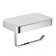 Держатель туалетной бумаги ABBER Westen AA1730 с полкой для телефона хром Держатель туалетной бумаги ABBER Westen AA1730 с полкой для телефона хром