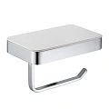 Держатель туалетной бумаги ABBER Westen AA1730 с полкой для телефона хром Держатель туалетной бумаги ABBER Westen AA1730 с полкой для телефона хром