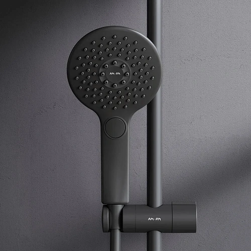 Душевая система AM.PM Inspire V2.0 F0750A522 с термостатом, верхний душ d 250 Душевая система AM.PM Inspire V2.0 F0750A522 с термостатом, верхний душ d 250