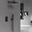 Душевая система Vincea VSFW-102TMB термостатический встраиваемая, черный Душевая система Vincea VSFW-102TMB термостатический встраиваемая, черный