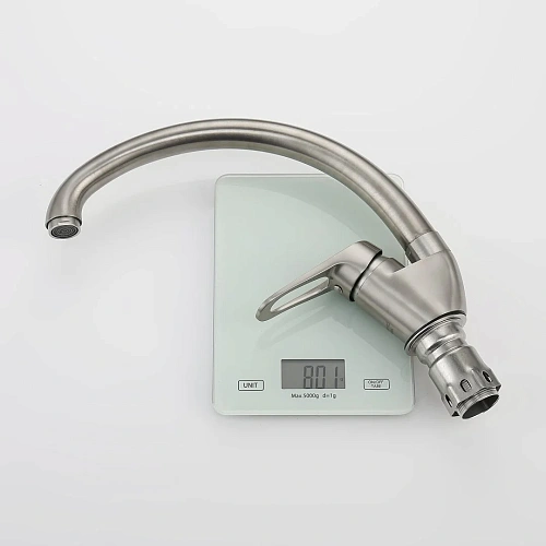 Смеситель для кухни Splenka S202.41.05, сатин Смеситель для кухни Splenka S202.41.05, сатин