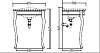 Картинка анонса товара «раковина devon&amp;devon lady console deladycr + раковина westminster ibli(1-3)fwes, хром deladycr+ibli(1)fwes»