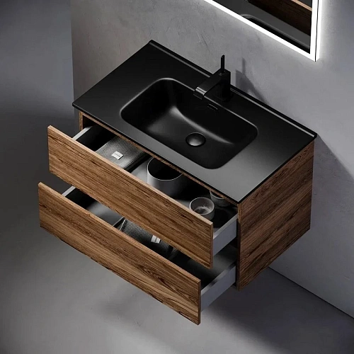 Тумба под раковину Sancos Urban UR80ECH 790х450х550 дуб чарльстон, подвесная Тумба под раковину Sancos Urban UR80ECH 790х450х550 дуб чарльстон, подвесная