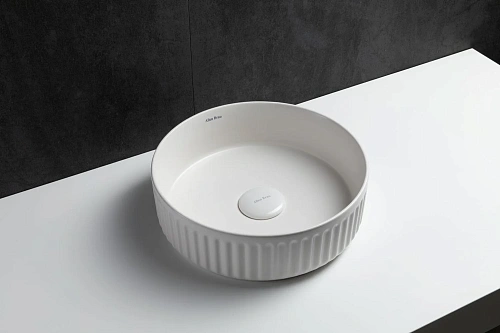 Раковина Allen Brau Fantasy Line 36 4.11032.21 накладная, белый матовый Раковина Allen Brau Fantasy Line 36 4.11032.21 накладная, белый матовый