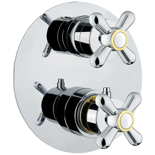 Смеситель для душа Webert Armony AM970901017, хром-золото Смеситель для душа Webert Armony AM970901017, хром-золото