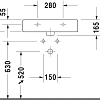 Раковина Duravit Vero 0454600027 60 см Раковина Duravit Vero 0454600027 60 см