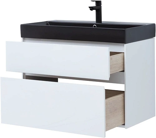 Тумба под раковину Aquanet Бруклин 85 белый 00203960 Тумба под раковину Aquanet Бруклин 85 белый 00203960