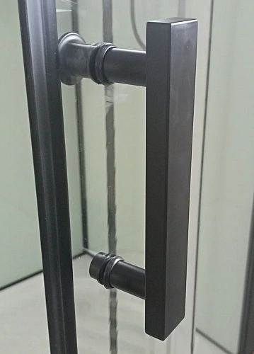 Душевая кабина Ceruttispa KORRA90B 90x90x205 профиль черный, стекло прозрачное Душевая кабина Ceruttispa KORRA90B 90x90x205 профиль черный, стекло прозрачное