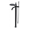 Картинка анонса товара «смеситель для ванны boheme stick 129-bcr напольный black diamond chrome»