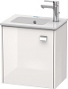 Картинка анонса товара «тумба под раковину duravit brioso br4000l1022 подвесная 42 см белый глянцевый»