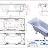 Ванна из искусственного камня Astra-Form Вега 01010068 Solid Surface 1700х750 Ванна из искусственного камня Astra-Form Вега 01010068 Solid Surface 1700х750