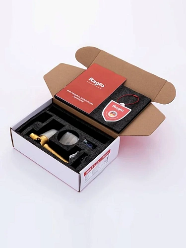 Смеситель для раковины Raglo R07.11.03 встраиваемый, монолитный, сатин золотой Смеситель для раковины Raglo R07.11.03 встраиваемый, монолитный, сатин золотой