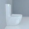 Унитаз напольный Esbano FORTEX-N (ESUNFORTW) White 610x360x810 с крышкой микролифт Унитаз напольный Esbano FORTEX-N (ESUNFORTW) White 610x360x810 с крышкой микролифт