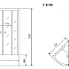 Душевая кабина Timo Standart T-1190 90x90x220 Душевая кабина Timo Standart T-1190 90x90x220
